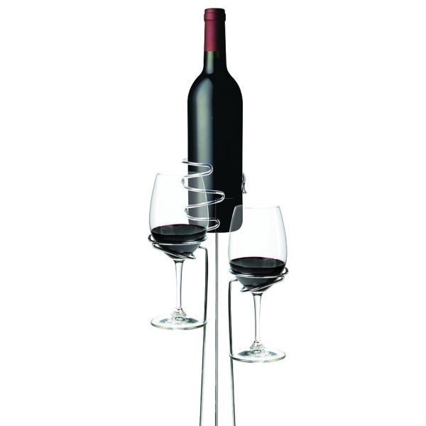 picnic stix outdoor wine glass bottle stakes