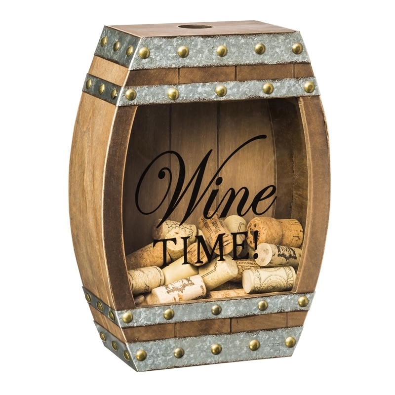 Wine Barrel Cork Holder