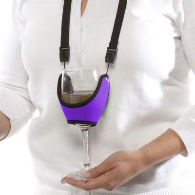 Wine Glass Holder Lanyard Necklace